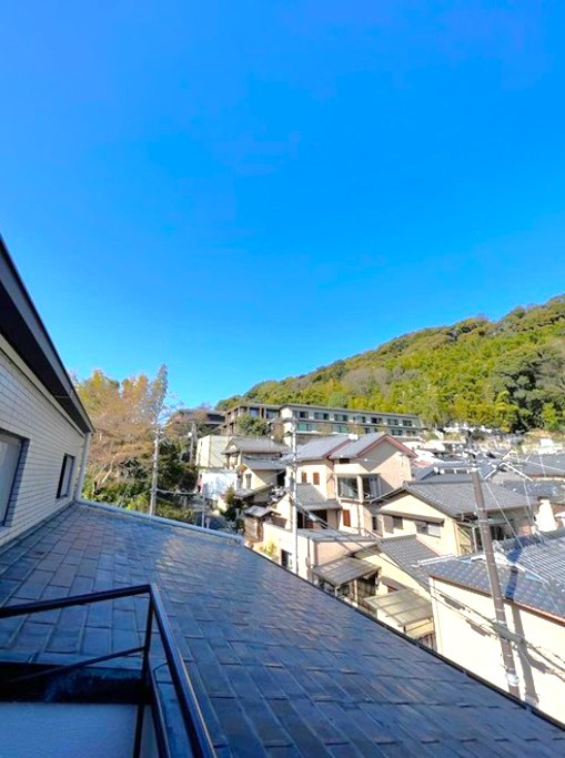 最上階メゾネットタイプ■ＬＤＫ２７帖の広々間取り■オール電化３ＬＤＫ住戸■グランフォルム清水別邸の展望|眺望