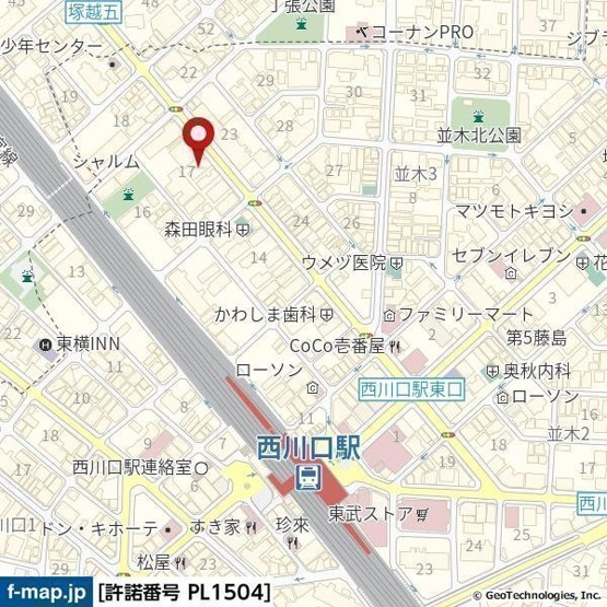 【地図】 | ア・ヴェーラ並木