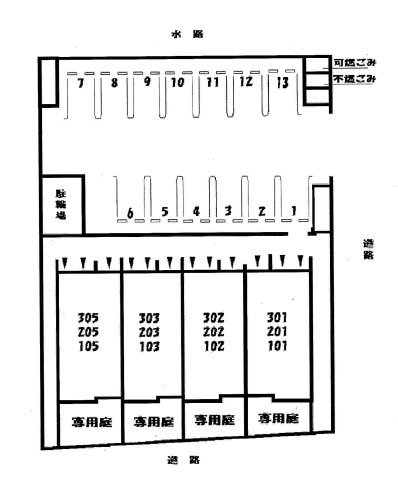ラフレシール　　刈谷市の賃貸ならクラスホーム刈谷店の駐車場