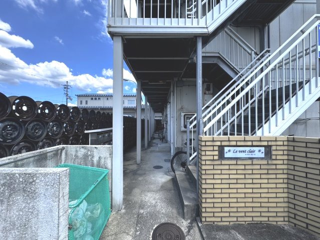 ル・ヴァン・クレールのエントランス