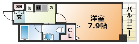 OTOWA神戸元町の間取り