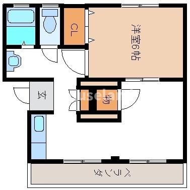 メゾン河合の間取り