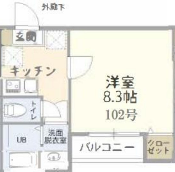 マザーユニックス船橋本町 の間取り