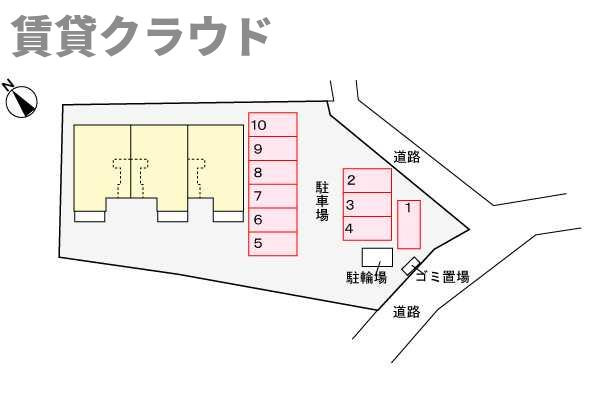 ヴィーナス　ホープの区画図