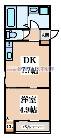 【間取り】 | シティーコート徳庵