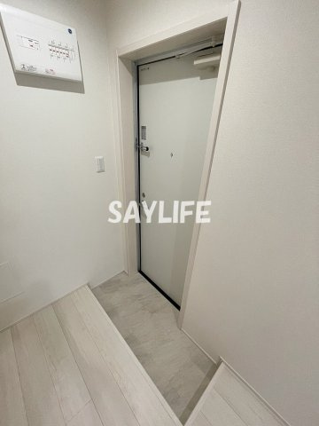 フジパレス平野郷Ⅲ番館の玄関