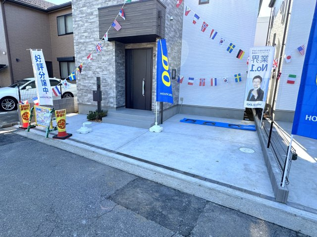 松戸市八ヶ崎５丁目新築戸建（八ヶ崎14期）の駐車場|2号棟駐車スペース