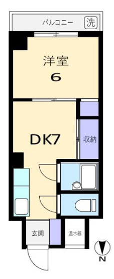 【間取り】 | 第３新栄ビル