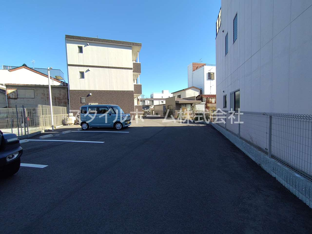 ブーフ　ベルクの駐車場