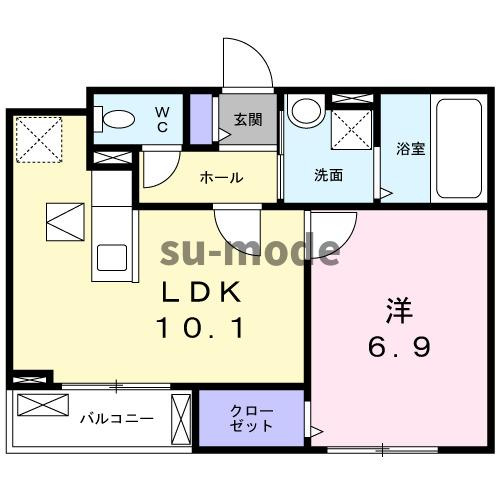 【間取り】 | ハイツ若草