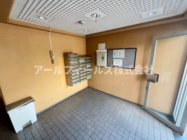 第五千代田マンションのエントランス