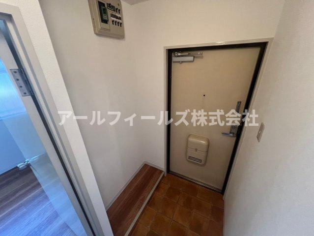 第五千代田マンションの玄関