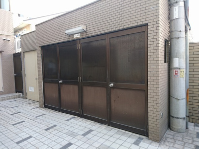 【その他共用部分】 | ノルデンハイム柴島 | 敷地内ゴミ置き場です