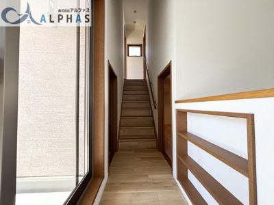 【内装】 | 姫路市飾磨区細江　一戸建て | 2階廊下