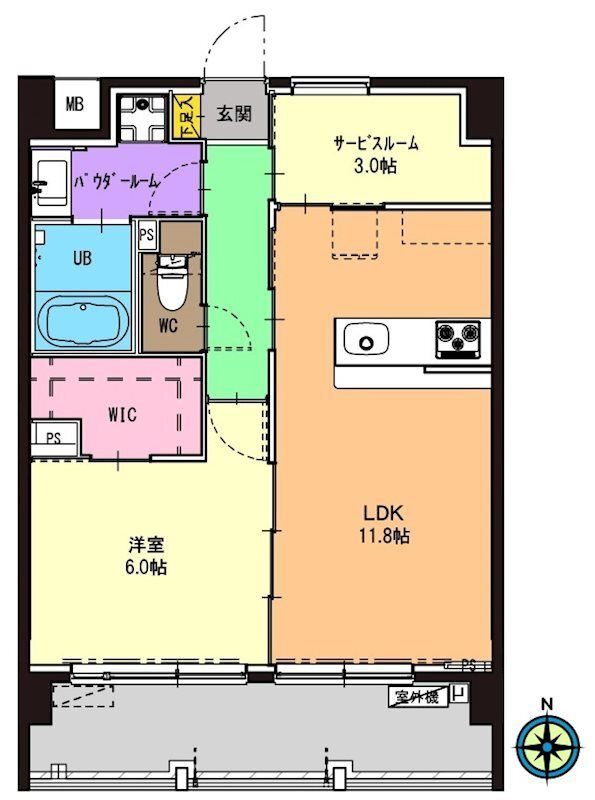 L’Arvertの間取り
