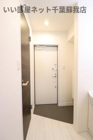 ミリアビタ大森台Ⅱ の玄関|明るい玄関です