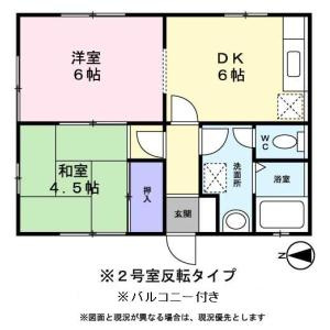 【間取り】 | ジョリー三井寺