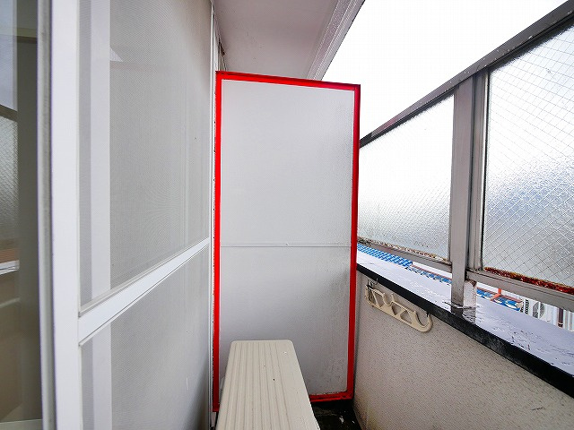 シティパレス新大宮P-5のバルコニー