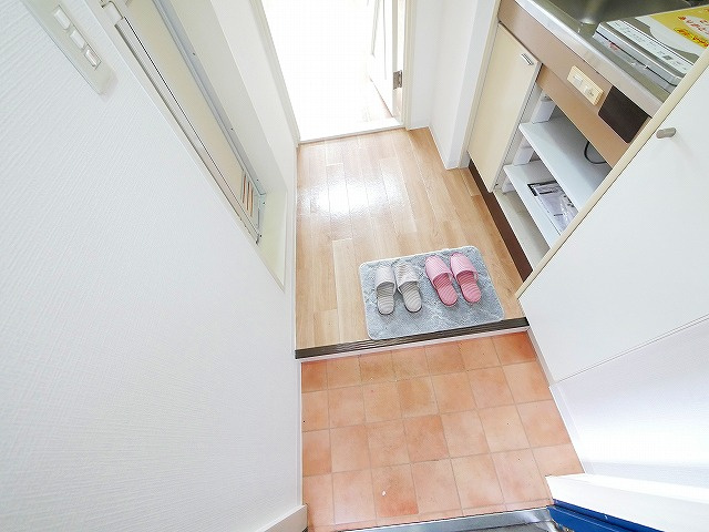 シティパレス新大宮P-5の玄関