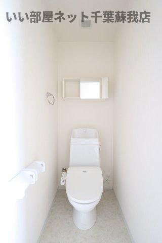 ニューコスモのトイレ|ゆったりとした空間のトイレです