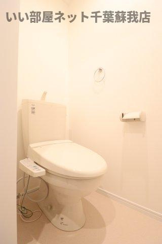 ミリアビタ大森台Ⅱ のトイレ|ゆったりとした空間のトイレです