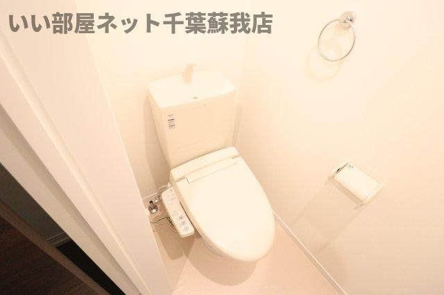 ミリアビタ大森台Ⅱ のトイレ|落ち着いた色調のトイレです