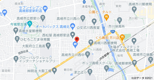 PGM長澤の地図