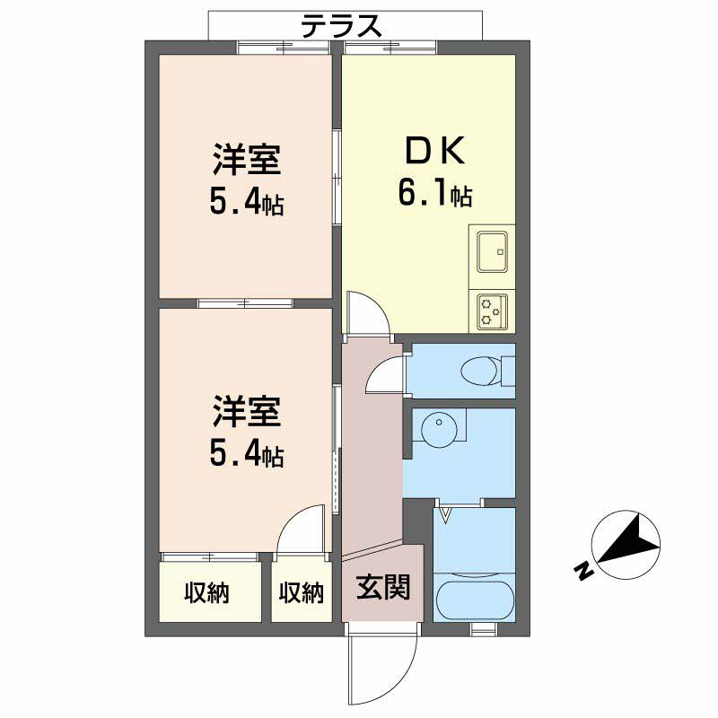 セフィラ光陽の間取り