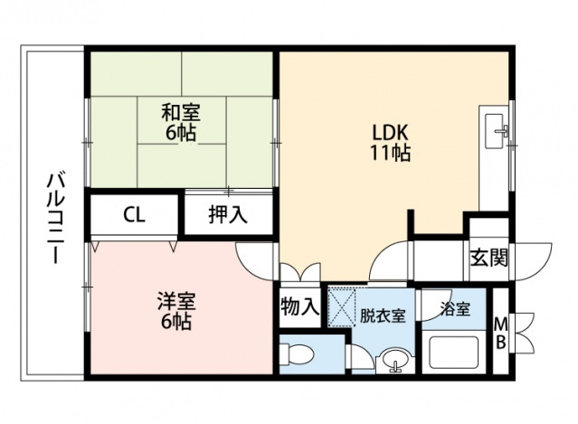 【間取り】 | サントレビ藤　★プライスホームなら仲介手数料0円です★