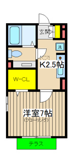 【間取り】 | グリーンヒルズSAKAUE | グリーンヒルズSAKAUE　間取り