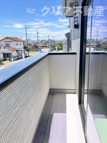 【バルコニー】 | 伊勢崎市寿町　未入居戸建て