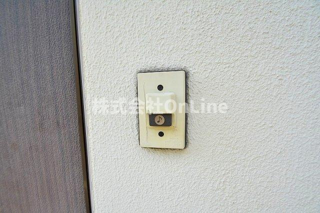 東大阪市大蓮南１丁目のアパートのセキュリティ