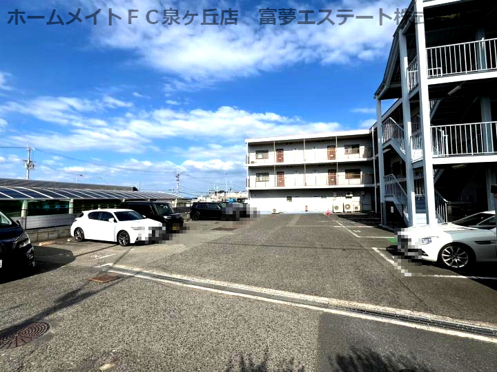 ダイヤモンドハイツの駐車場