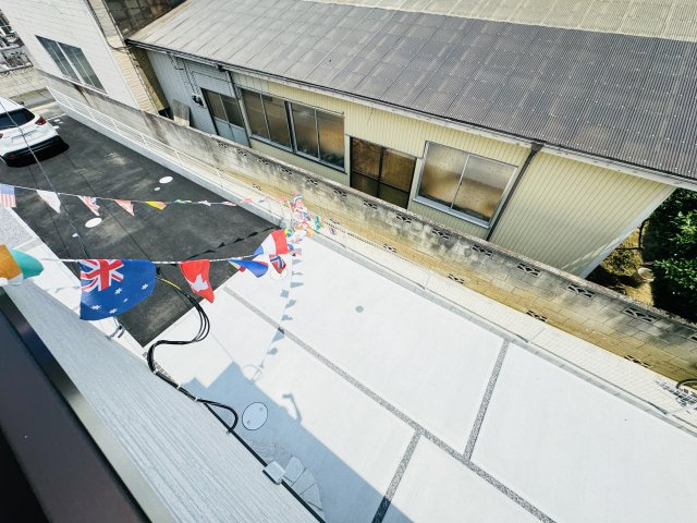 三郷市彦沢１丁目新築戸建（彦沢２期）の展望|バルコニーより道路側眺望