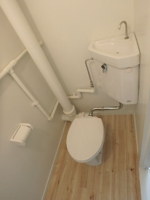 ビレッジハウス安倍2号棟のトイレ|イメージ204号室の写真