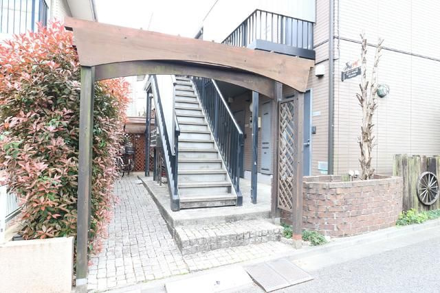 ヴェルドミール明大前のエントランス