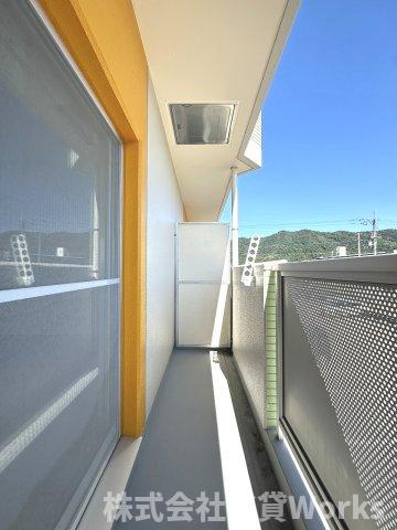 モワ・ジュールのバルコニー|陽当たり良好なバルコニーです