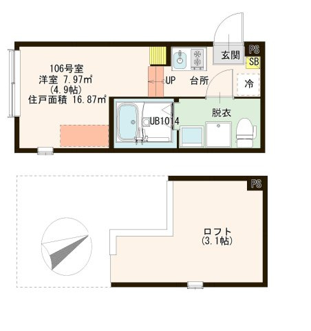 【間取り】 | リラ・クロレ