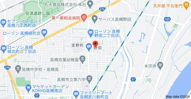 【地図】 | クロシオハイツⅤ