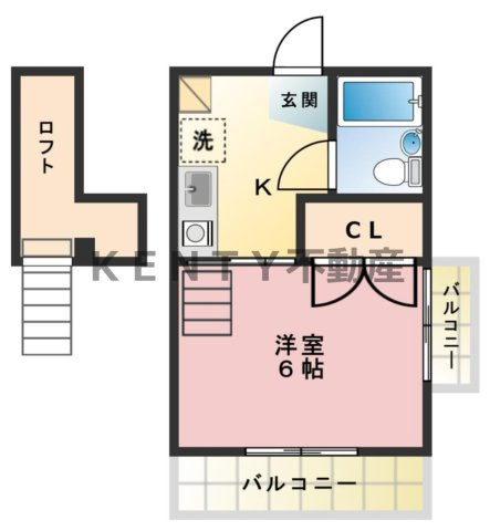【間取り】 | キャッスル大森
