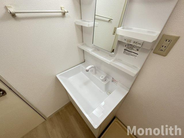 グリーンベルノモリの洗面所