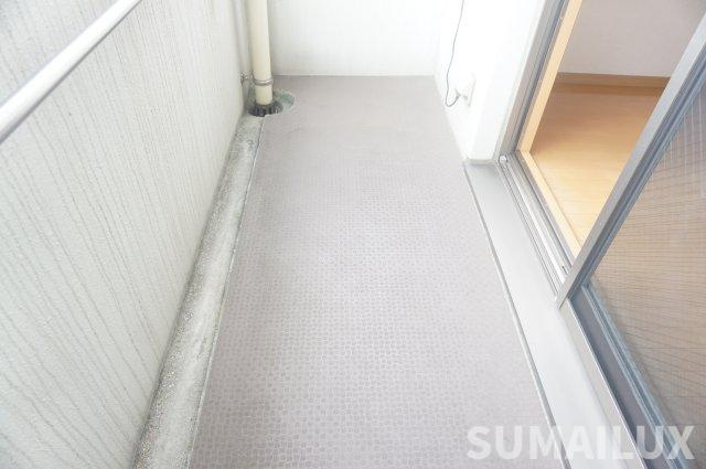 リブズ菊池Ⅱのバルコニー