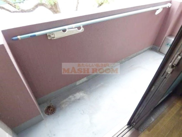 NYマンションのバルコニー