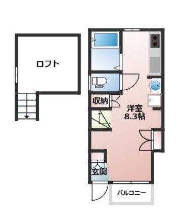 Liberta本前川Ⅱの間取り
