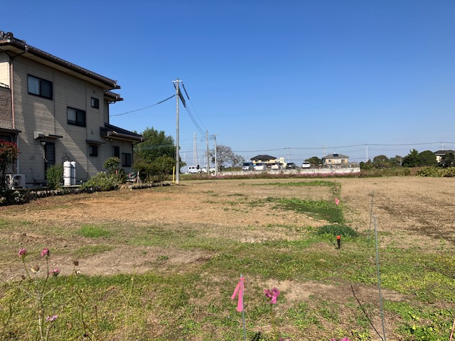 吉見町中新井  土地98坪の外観