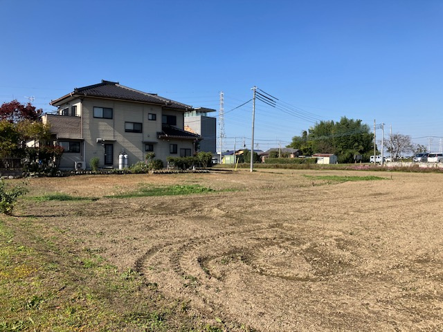吉見町中新井  土地98坪の外観
