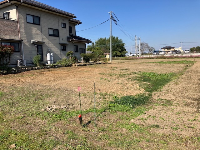 吉見町中新井  土地98坪の外観