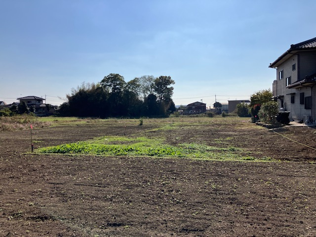 吉見町中新井  土地98坪の外観