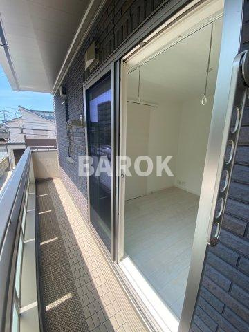 GRANDE SUMOA 高宮のバルコニー