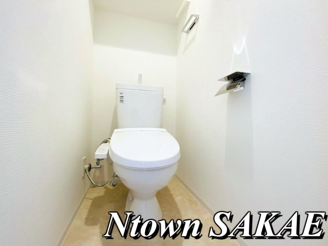 【トイレ】 | SOLメイクス浄心天神山 | 清潔感のあるトイレです